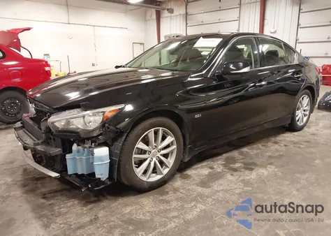 2017 Infiniti Q50 2.0T Premium из США, поврежденный, VIN JN1CV7AR7HM680636